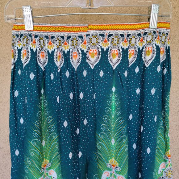 BAMBOO HOUSE Mandala Harem Pants Comfy Lightweight Festival Boho Yoga Hippie S - Picture 7 of 12